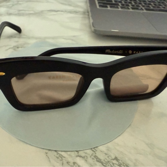 Karen Walker Black Sunglasses main image 4